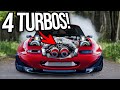 The CRAZIEST BIG TURBO DRIFT CARS! [Ken Block Tribute]