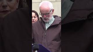 Natalie McNally's father speaks outside court after killer's sentencing