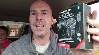 Monster Bluetooth FM Transmitter with Remote Mic - THIS IS GREAT!