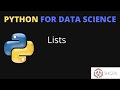 Python Containers: Lists | Python List |  Python for Data Science