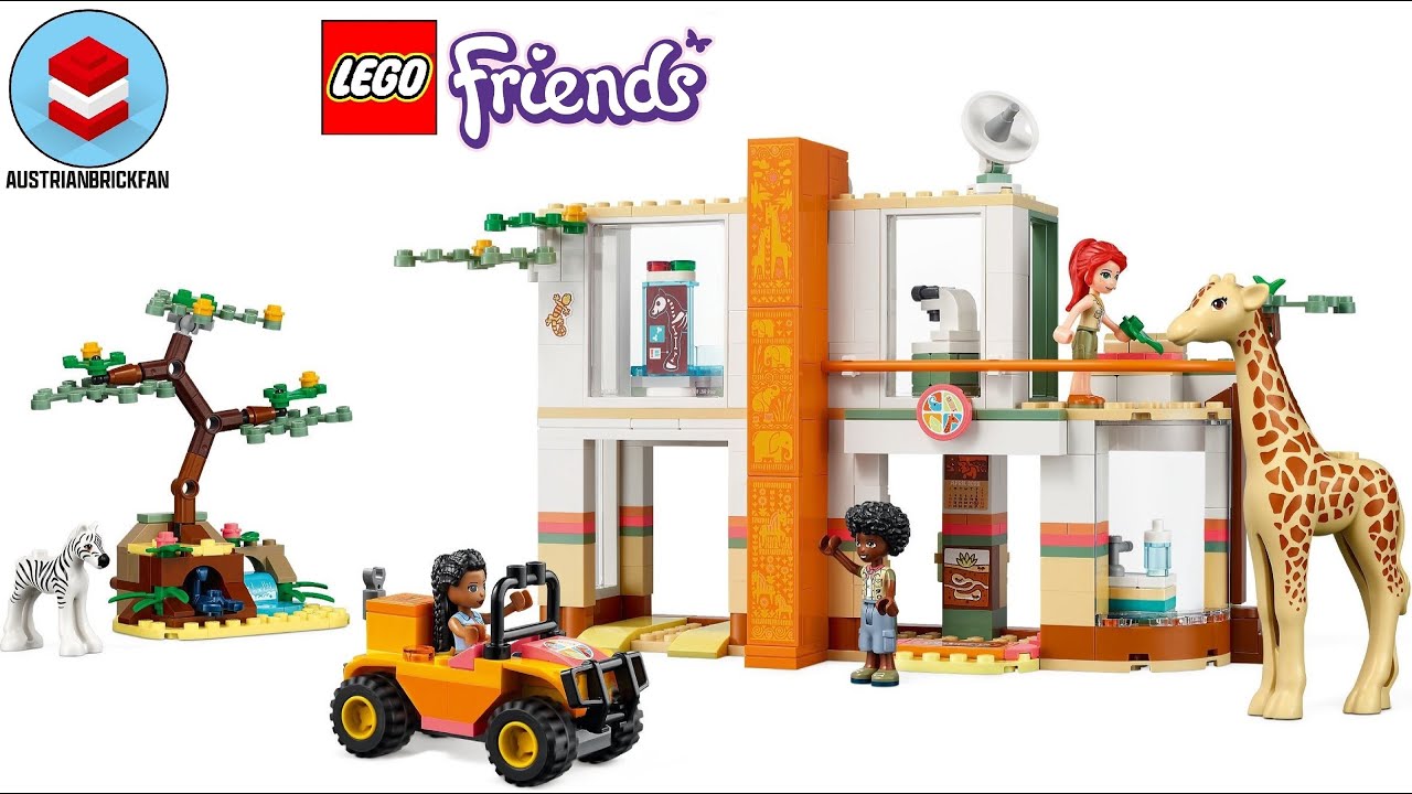 LEGO Friends 41717 Mia\'s Wildlife Rescue Speed Build - YouTube