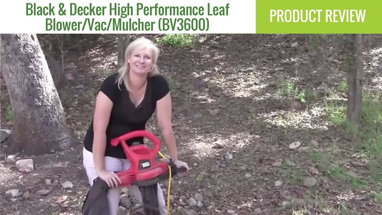 Black & Decker High Performance Leaf Blower/Vac/Mulcher (BV3600) Review