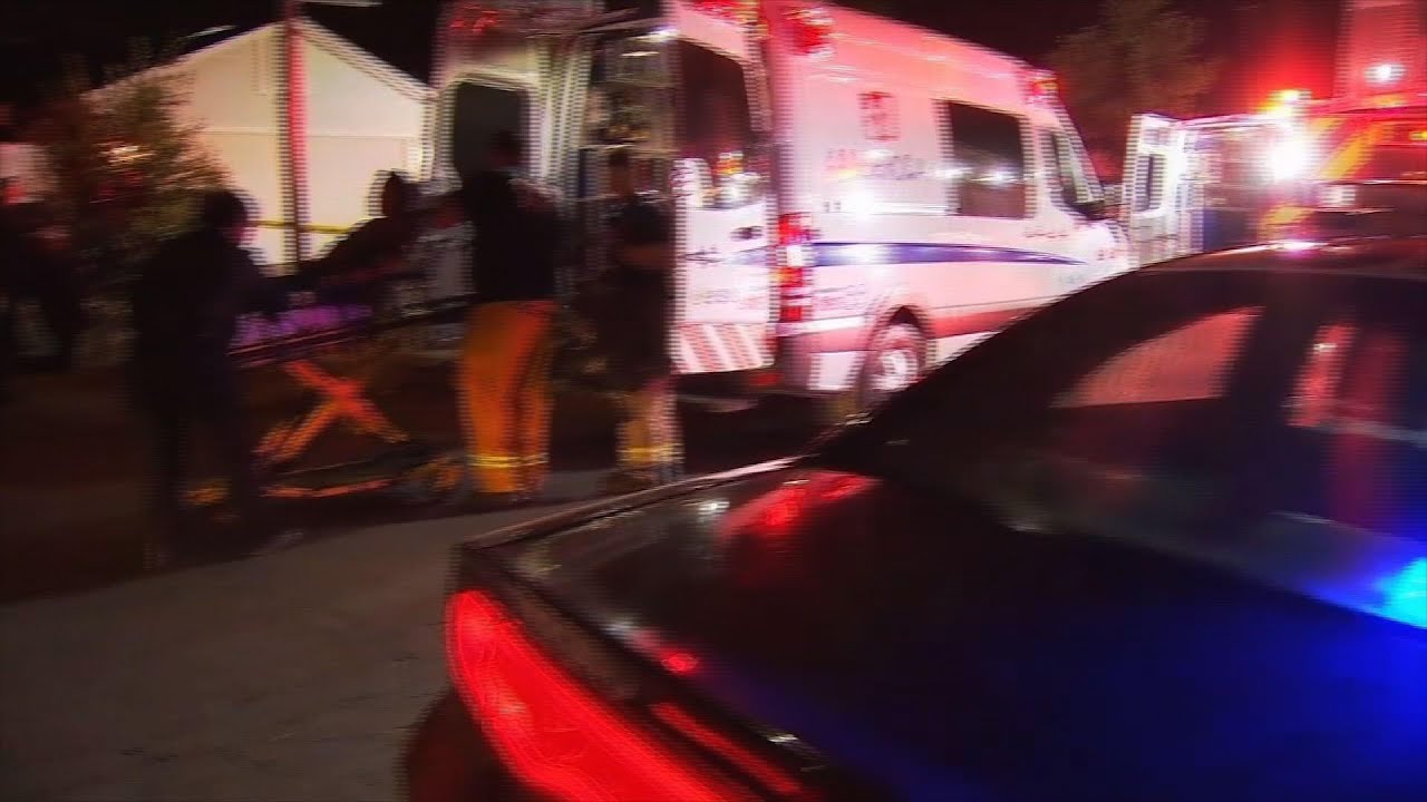 Calif. police: 10 shot, 4 killed at backyard party - YouTube