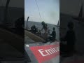 Even the Bonds Flying Roos couldn’t believe it when France SailGP Team rudder went flying 😱