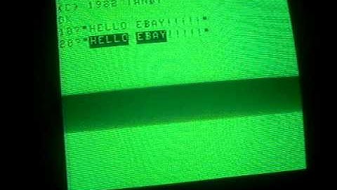 Color Computer 2 Color basic