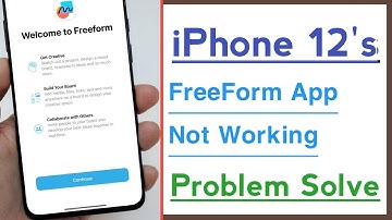 iPhone 12’s FreeForm App Not Working Problem Solve