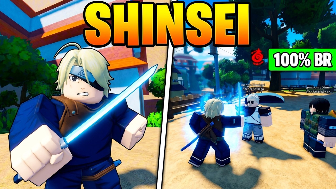 BRAZILIAN GAME! 🇧🇷 Discover SHINSEI, the amazing new Naruto game