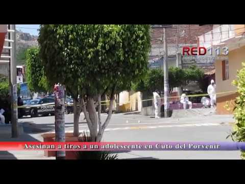 VIDEO Asesinan a tiros a un adolescente en Cuto del Porvenir