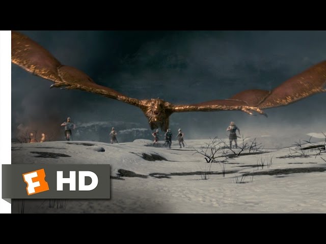 Beowulf (9/10) Movie CLIP - Dragon Flight (2007) HD class=