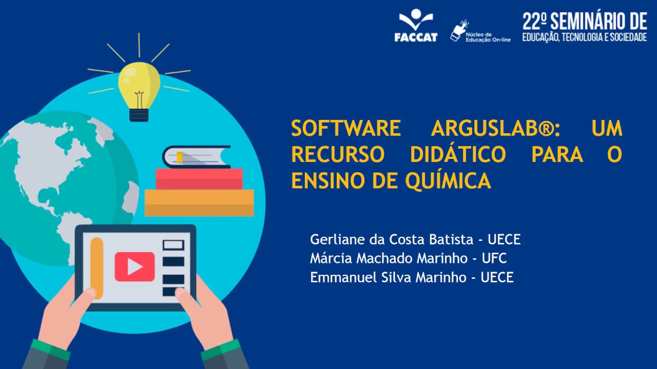 SOFTWARE ARGUSLAB UM RECURSO DIDÁTICO PARA O ENSINO DE QUÍMICA - YouTube