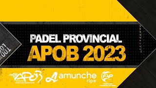 Torneo Provincial APOB 6T caballeros - cancha 3