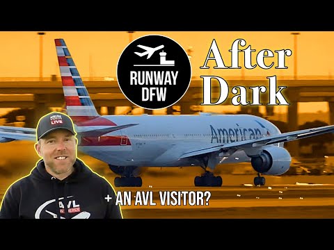 LIVE 🔴 DFW Airport ✈️ Night plane spotting 🌟 September 3, 2025