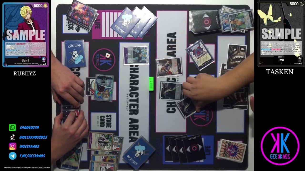 One Piece  Rubiiyz VS Tasken