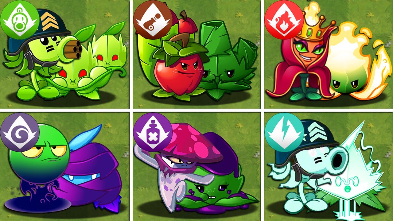 Plants vs Zombies 2 Final Boss Team Random & Mints Plants PowerUp vs