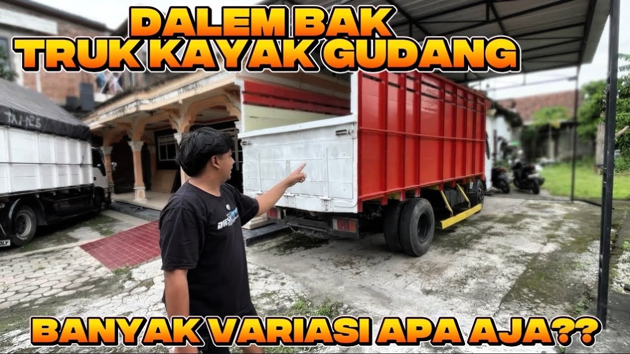 TERNYATA DALEM BAK TRUK BANYAK VARIASI‼️ BERSIH BERSIH BAK TRUK SC 03