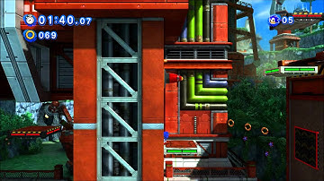 Sonic Generations - Classic Sonic in Modern Planet Wisp w/o Skills Speedrun (4:18:18)