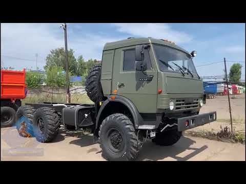 Шасси Камаз-4310 старого образца 6х6. Цвет Хаки. Евро 0.