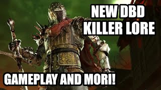 Dead by Daylight NEW killer The Knight Backstory, Gameplay, and Mori | DBD Lore