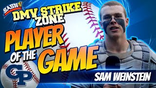 DMV Strike Zone Interviews Georgetown Prep's Sam Weinstein