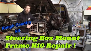 Rough Country Steering Box Repair on the Chevy K10.