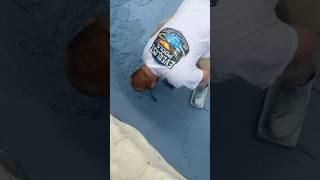#rock #pool #pooltransformation #hardworkworks #plaster #poolplaster #plastering #florida #shorts
