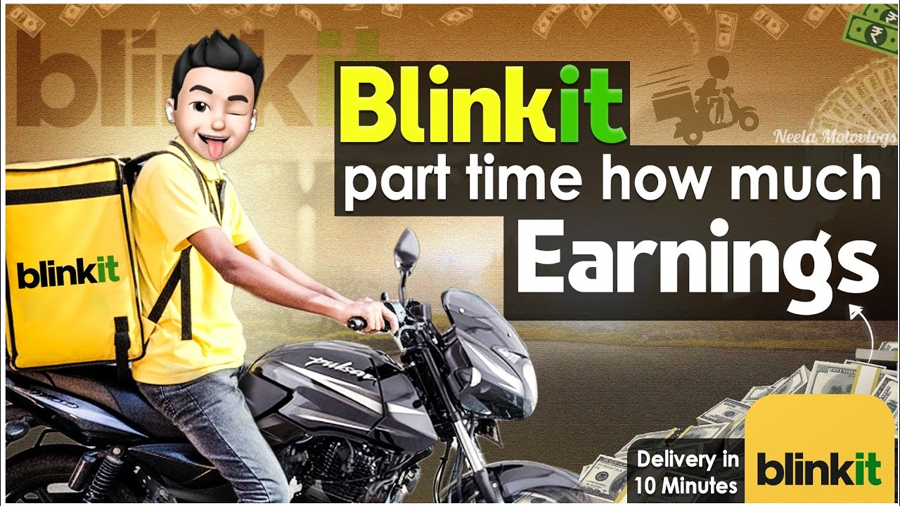 Blinkit Part Time Job – How Much Can You Earn in a Day?#blinkit #porterdeliveryboy #deliverylife 
