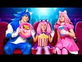 How to Sneak Candies into the Movies! Sonic the Hedgehog vs Eggman!