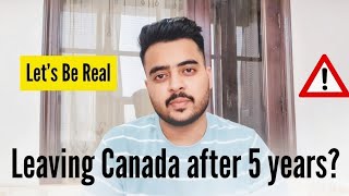 Am I Leaving Canada Permanently? Reverse Migration