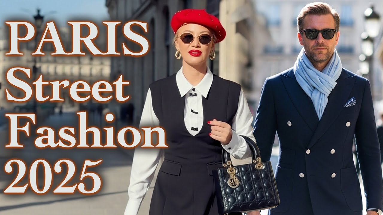 🇫🇷 Уличная мода Парижа октябрь 2025: новые тренды Dior. Элегантные образы парижского шика