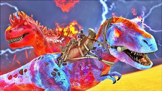 ESSE DINOSSAURO REX WORLD BOSS ME HUMILHOU E NÃO POSSO DOMA-LO! ARK SUPER MODS 100 DIAS