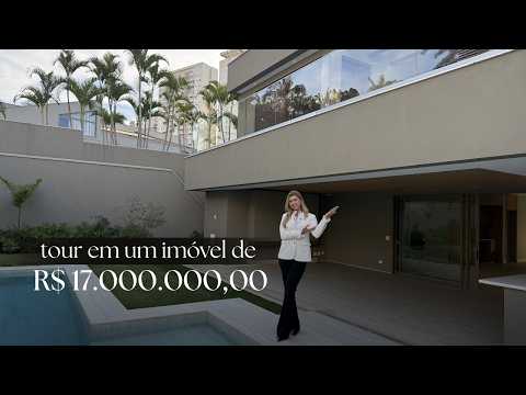 CASA MODERNA DE R$ 17 MILHÕES NO ALPHAVILLE RESIDENCIAL 1 | 580 m² | 5 SUÍTES |