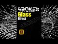 How To Create Broken Glass Effect In Illustrator #shorts