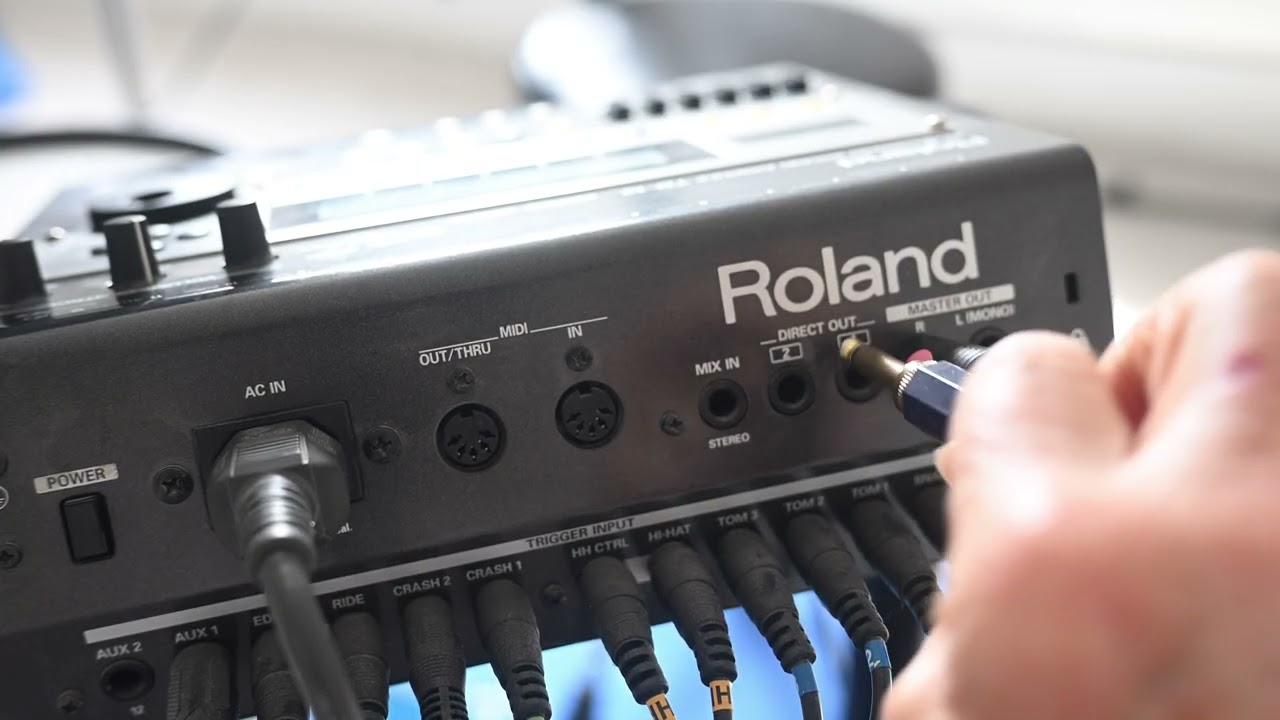Demo Roland TD12 module I'm selling - YouTube