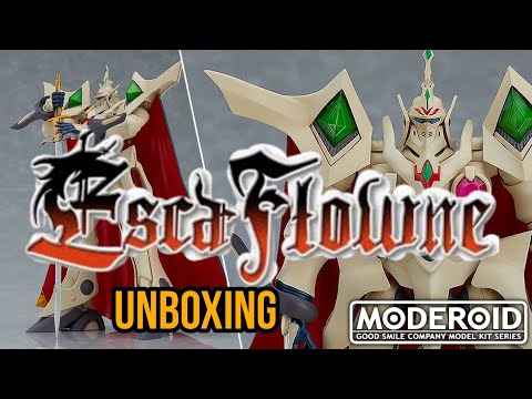 Moderoid Escaflowne – Kit De Modèle Plastique 14 Cm – Good Smile, Articulé, Cape Incluse