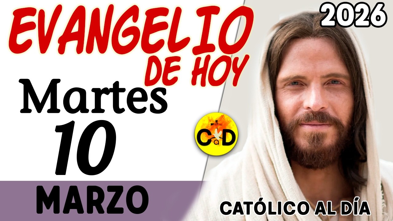 EVANGELIO de HOY martes 10 de Marzo 2026 | Mateo 18, 21-35 REFLEXIÓN Católica | Católico al Día