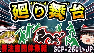 【ゆっくりSCP解説】財団と他組織が協力するヤバイSCP！！財団が恐れる異常空間を徹底解説【SCP-2501-JP:廻り舞台】