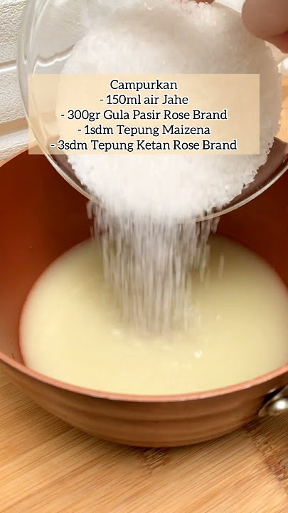 Resep Permen Jahe