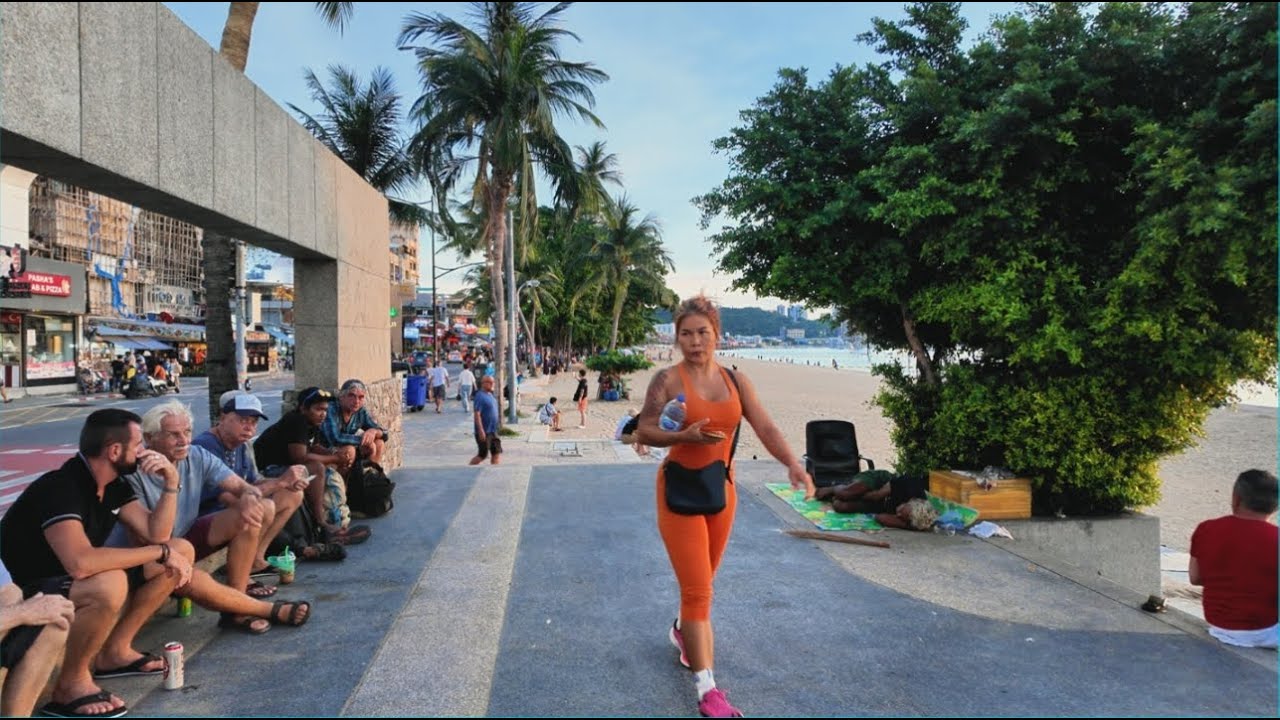 🇹🇭 Pattaya Beach Road Thailand - Pattaya Through My Eyes | 4K Walking Video • June 2025