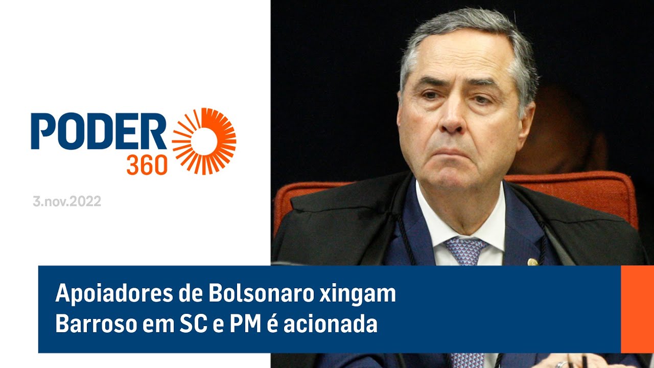 Apoiadores de Bolsonaro xingam Barroso em SC e PM é acionada