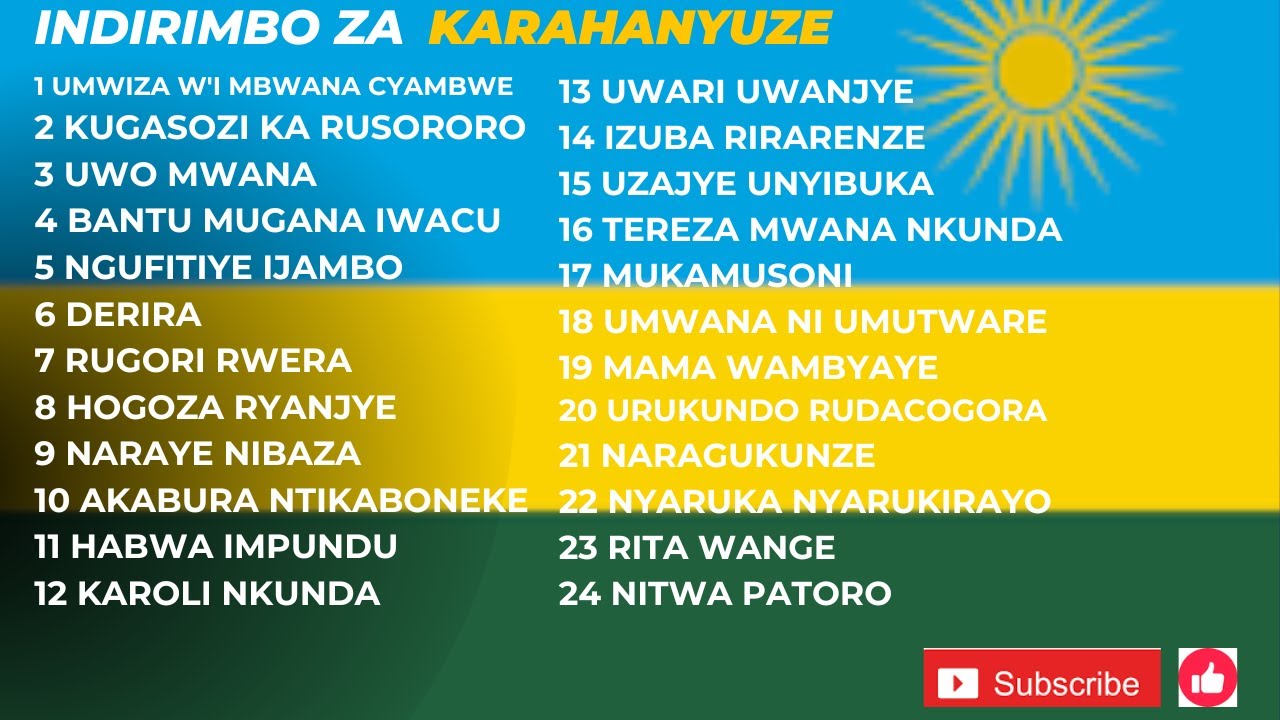 Karahanyuze z'ibihe byose || Greatest old hit Songs-_non stop Playlist 