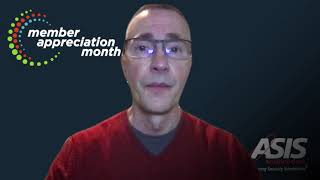 Member Appreciation Month - Message from ASIS President Tim McCreight