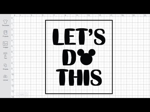 Disney SVG Lets Do This Mickey Head Svg Cutting Files for Cricut Silhouette