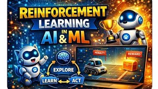 Reinforcement Learning Algorithm In Machine Learning (@EnhanceCodeLearning 