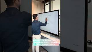 86" Inch Touch Screen TV Installation