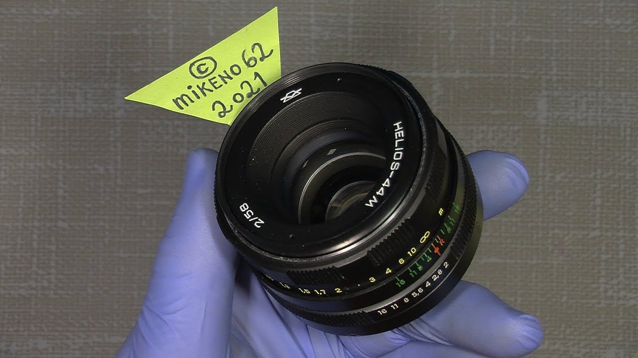 How to fix the stiff focus ring in Helios44M 2/58 Regrease with LM47