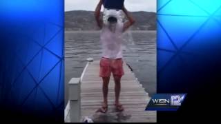 Ice bucket challenge raises awareness for ALS
