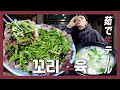 【맛집】 탱글탱글 소꼬리와 눈이 휘둥그레질 정도로 상쾌한 부추의 완벽한 크리스마스 하모니『고독한 꼬리수육』 (KOR/JPN sub)