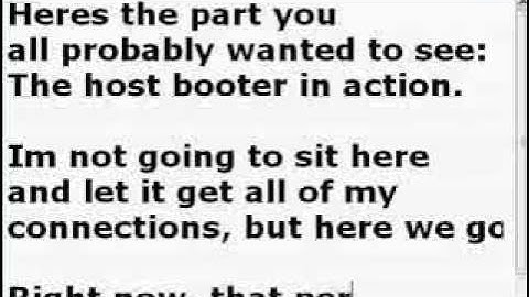 Host Booter + 100 Free Bots Download NOW