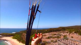 Paragliding Catherine Hill Bay South.