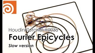 [Houdini Tutorial] 0038 Fourier Epicycles (Slow version)